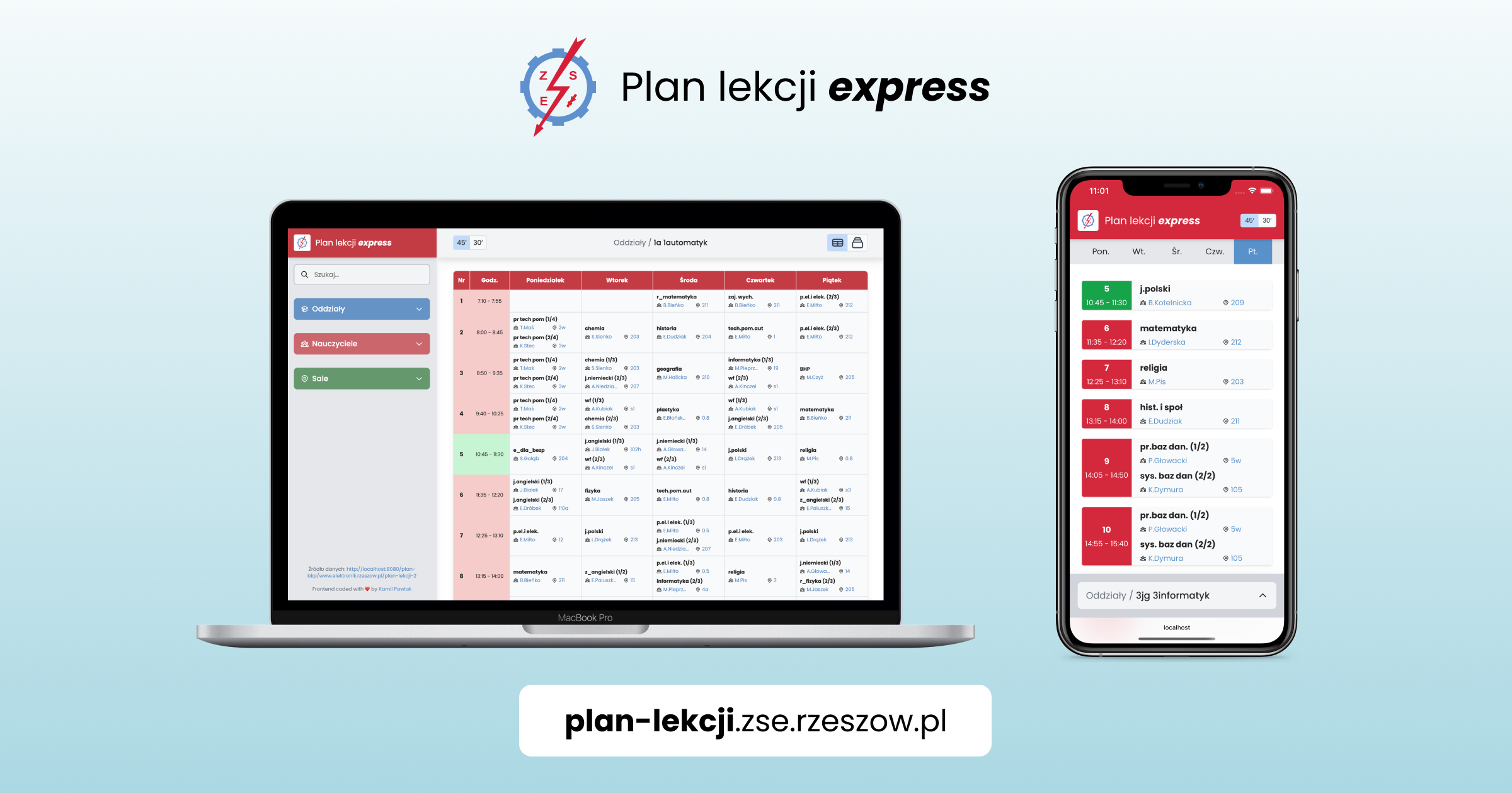 elektronik-timetable / "Plan lekcji express"